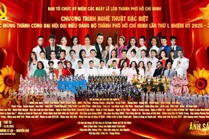 Chương trình nghệ thuật đặc biệt với chủ đề “Dưới ánh sáng quang vinh”