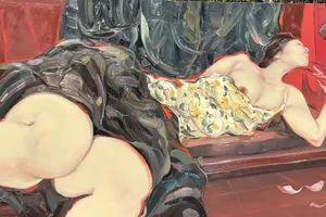 Tác phẩm trưng bày trong triển lãm