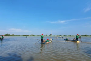 Quang cảnh hội thi kéo côn