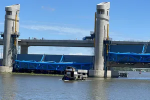 Cần có phương án vận hành hợp lý hệ thống cống Cái Lớn - Cái Bé trong kỳ triều cường cuối tháng 5-2025