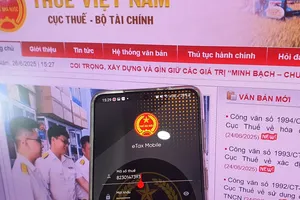 Cục Thuế thông báo tạm dừng hệ thống các ứng dụng ngành thuế để kiểm tra, nâng cấp