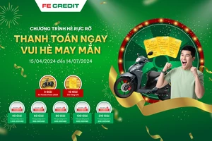 Thanh toán nhanh, nhận ngay cơ hội trúng lớn với FE CREDIT