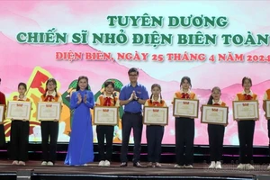 200 đại biểu thiếu nhi dự Liên hoan Chiến sĩ nhỏ Điện Biên toàn quốc