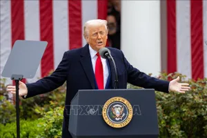 Tổng thống Mỹ Donald Trump. Ảnh: THX/TTXVN