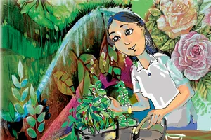 Lời thì thầm cùng lá biếc