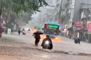 Nhiều nơi ở miền Bắc có mưa to trên 400mm. Ảnh minh hoạ