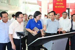Thường trực Thành ủy TPHCM kiểm tra công tác chuẩn bị Đại hội đại biểu Đảng bộ TPHCM