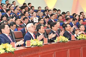 Các đại biểu dự phiên bế mạc Đại hội đại biểu Đảng bộ TPHCM lần thứ I, nhiệm kỳ 2025-2030. Ảnh: VIỆT DŨNG