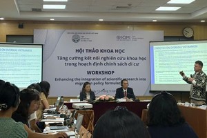 “加强移民政策划定中的科学研究联系”国际科研会。