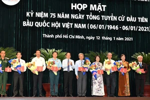 TPHCM họp mặt kỷ niệm 75 năm ngày Tổng tuyển cử đầu tiên bầu Quốc hội 