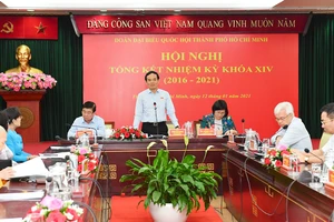 Đoàn ĐBQH TPHCM khóa XIV đã hoàn thành xuất sắc nhiệm vụ