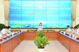  Quang cảnh phiên họp. Ảnh: VIỆT DŨNG