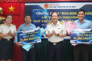 Trao thưởng Hóa đơn may mắn quý 1-2023 