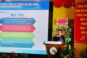ThS.XN. Ngô Kim Tú, Bệnh viện Đa khoa Bà Rịa trình bày tham luận