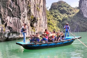 游客开始重返广宁观光旅游。