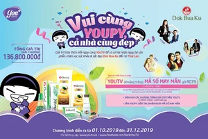 “Vui cùng YouPy, cả nhà cùng đẹp” - Chương trình quà tặng bất ngờ từ YouTV