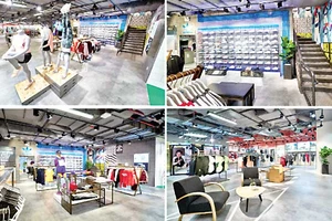 Adidas Saigon Centre lớn nhất Việt Nam