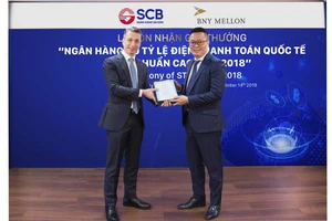 SCB nhận giải thưởng thanh toán quốc tế