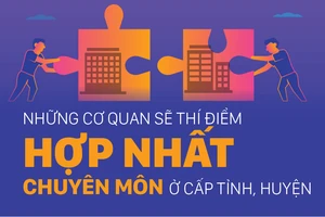 Những cơ quan sẽ thí điểm hợp nhất chuyên môn ở cấp tỉnh, huyện