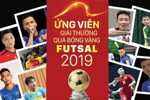 Ứng viên giải thưởng Quả bóng vàng futsal 2019