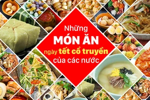 Những món ăn ngày tết cổ truyền của các nước