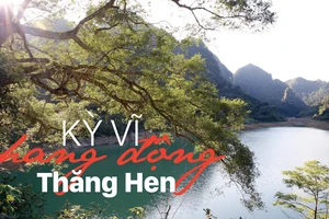 Kỳ vĩ hang động Thăng Hen