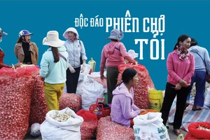 Độc đáo phiên chợ tỏi