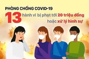 13 hành vi bị phạt tiền tới 20 triệu đồng, hoặc xử lý hình sự