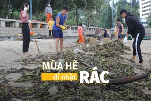 Mùa Hè đi nhặt rác