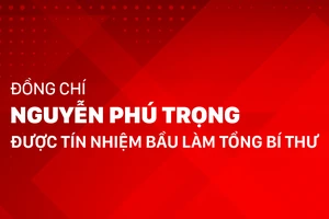 Đồng chí Nguyễn Phú Trọng được tín nhiệm bầu làm Tổng Bí thư