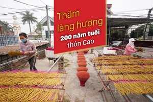 Thăm làng hương 200 năm tuổi thôn Cao