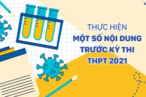 ​Thực hiện một số nội dung trước Kỳ thi THPT 2021