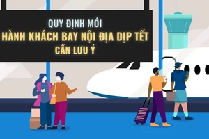 Những quy định mới hành khách bay nội địa dịp Tết cần lưu ý