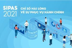 SIPAS 2021: Chỉ số hài lòng về sự phục vụ hành chính