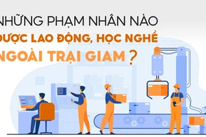 Những phạm nhân nào được lao động, học nghề ngoài trại giam ?