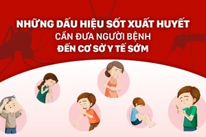 Sốt xuất huyết: Thấy 6 dấu hiệu này, đưa người bệnh đến cơ sở y tế gấp