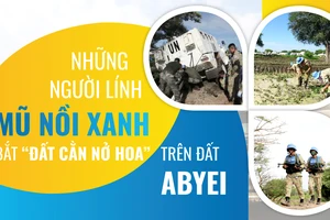 Những người lính mũ nồi xanh bắt “đất cằn nở hoa” trên đất Abyei