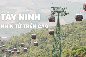 Tây Ninh nhìn từ trên cao