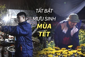 Tất bật mưu sinh mùa Tết 