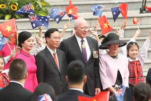 Lễ đón chính thức Toàn quyền Australia David Hurley