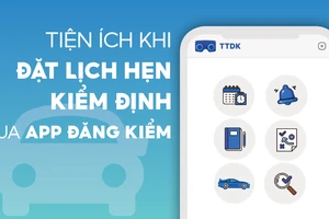 Tiện ích khi đặt lịch hẹn kiểm định qua app đăng kiểm