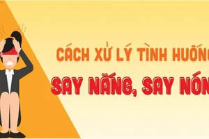 Cách xử lý tình huống say nắng, say nóng