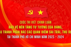 Cuộc thi viết chính luận bảo vệ nền tảng tư tưởng của Đảng, đấu tranh phản bác các quan điểm sai trái, thù địch tại TPHCM năm 2023-2024