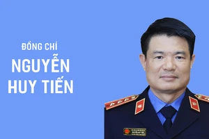 Đồng chí Nguyễn Huy Tiến – Viện trưởng Viện kiểm sát nhân dân tối cao. Ảnh: QUANG PHÚC