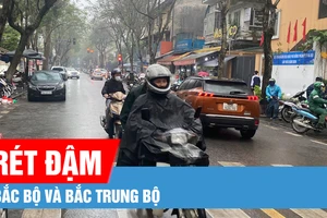 Bắc bộ và Bắc Trung bộ trời rét đậm