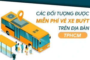 Các đối tượng được miễn phí vé xe buýt trên địa bàn TPHCM