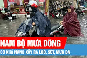 Nam bộ đêm mưa, ngày nắng nóng