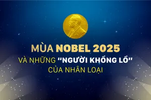 Mùa Nobel 2025 và những “người khổng lồ” của nhân loại