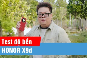 Điện thoại pin 8.300 mAh HONOR X9d vượt qua loạt thử nghiệm độ bền thực tế