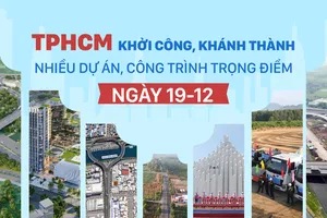 TPHCM khởi công, khánh thành nhiều dự án, công trình trọng điểm ngày 19-12